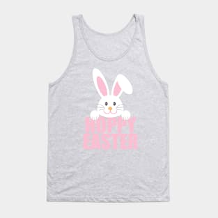 Hoppy Easter Funny Bunny Pun Tank Top